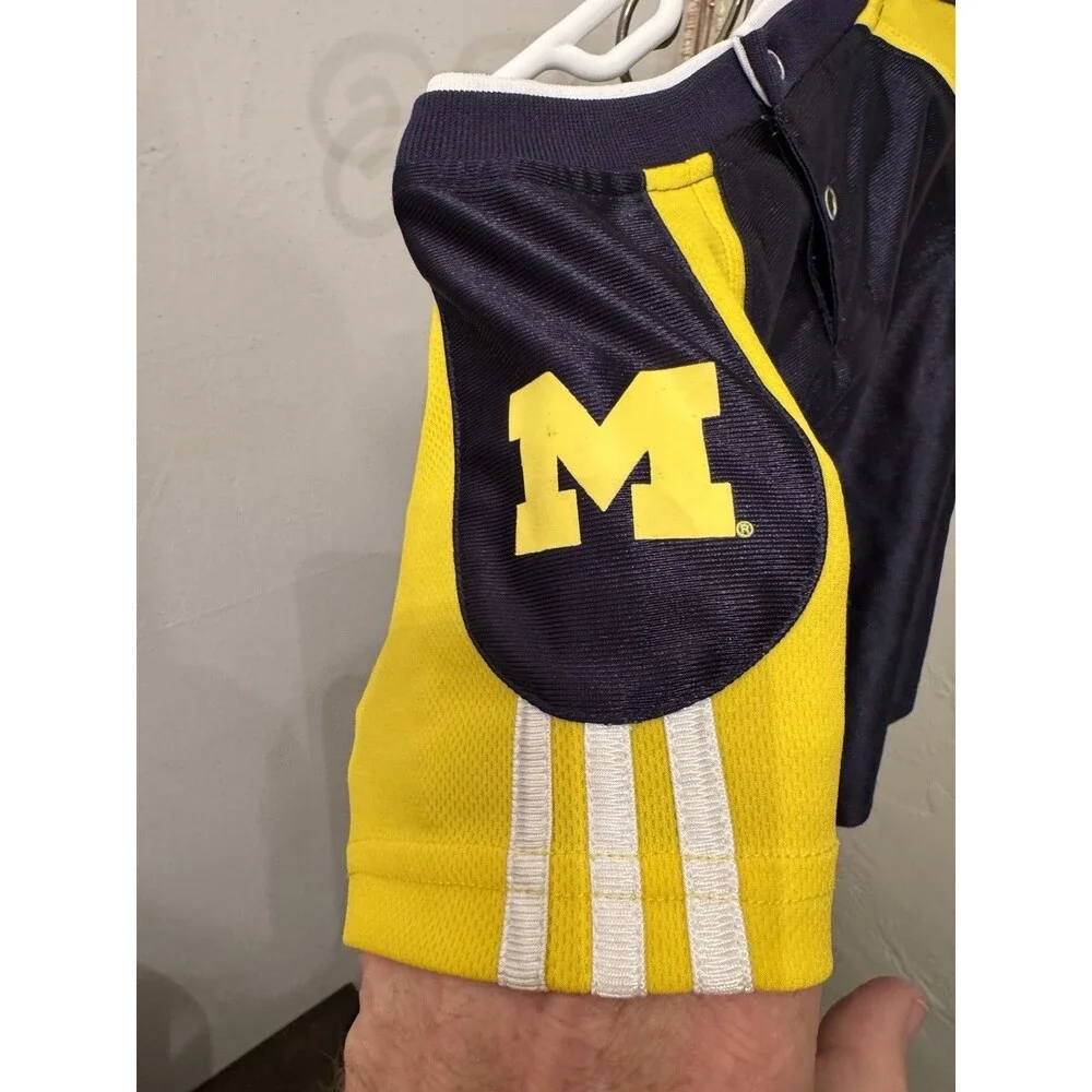 Adidas Michigan Wolverines Infant 2T Football Jersey Blue Yellow NCAA